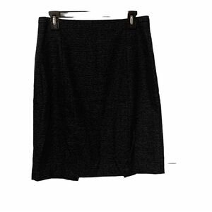 Ann Taylor Blue Small Check Pencil Skirt Size 10P